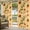 Yellow, variant on Outdoor Curtains for Patio Waterproof, Ladybugs Eucalyptus Leaves Outdoor Privacy Panels Grommet, Spring Botanical Vintage Blackout Outside Curtains for Porch/Cabana/Pergola/Gazebo 54"x95", 2 Panels