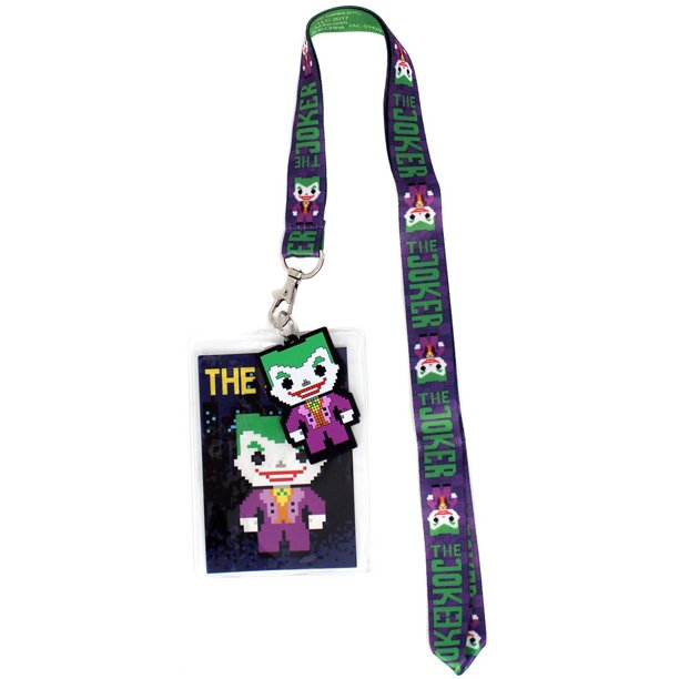 Funko DC 8-Bit Joker Lanyard - Walmart.com - Walmart.com