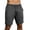 02# Gray, variant on IhhxPro Men's Running Shorts Workout with Elastic Waist and Button Detail Quick-Dry Athletic Lightweight Breathable Loose Fit for Gym Jogging Summer M-3XL