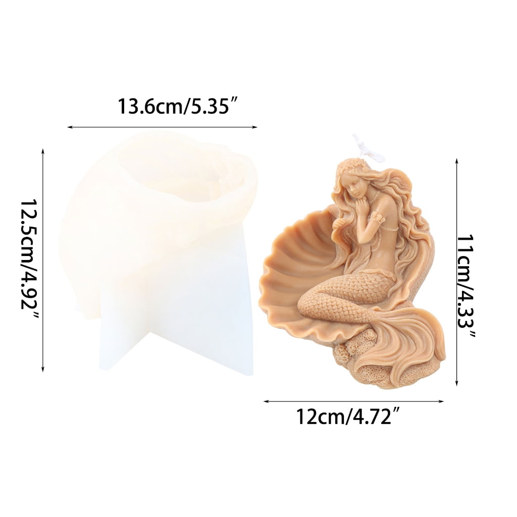 Geemin DIY 3D Moulds Geometric Candle Molds Silicone Mold Handicrafts for Candle Making