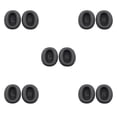 thumbnail image 2 of ZLight Coussinets d'Oreille Écouteurs Couleur Unie Coussin pour Protection Auditive Réduction de Bruit Remplacement pour W820BT Noir 5Ensemble, 2 of 6