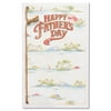 American Greetings Beach Father's Day Card with Cord