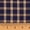 Heritage Navy Blue 6, variant on JCS 100% Cotton Heritage Navy Blue 2 Plaid Homespun Fabric Sold by the Yard