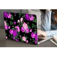 thumbnail image 4 of KSK KAISHEK Plastic Hard Shell Only for 2020 - 2019 Rel. MacBook Pro 16 inchs XDR Display Touch ID + Black Keyboard Cover Model: A2141 Flower 137, 4 of 5