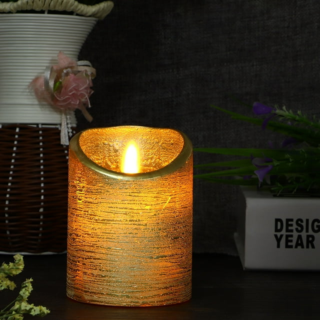 Velas LED con luz de té, portavelas, velas LED sin llama, velas LED con menos llama, velas LED con menos llama, velas construidas para durar