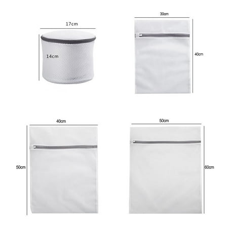 

Gerich Laundry Bag Washing Bag Pack Laundry Bags Lingerie Delicate Clothes Wash Bags 4 Pcs Gray Laundry Bag