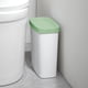 thumbnail image 4 of Inodoro de presión con tapa, cubo de basura cosido para sala de estar, cubo de basura doméstico con tapa, papelera., 4 of 6