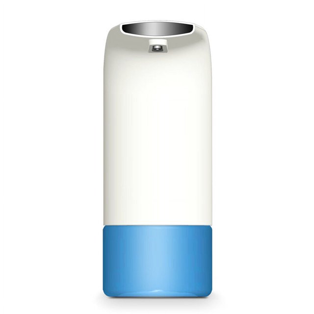 Dispensador Automático de Jabón, Dispensador Automático de Jabón 350ml Dispensador de Gel Hidroalcohólico con Sensor Infrarrojo para Baño o Cocina