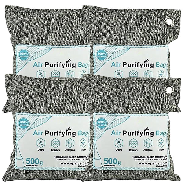 Bolsas purificadoras de aire fresco Nature, eliminadores de olores de carbón de bambú activado para el hogar, armario, coche, desodorante y ambientador