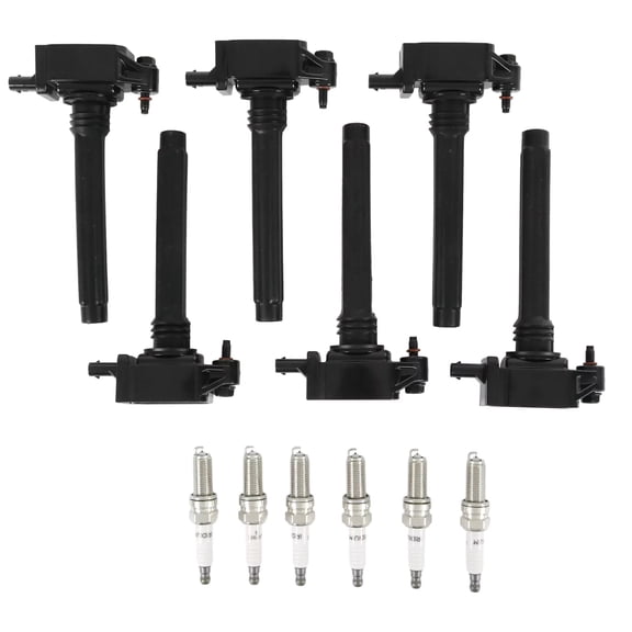 6PCS Ignition Coil & Iridium Spark Plug For Chrysler For Jeep For Dodge For Ram 3.6L UF648 TAPDRA Spare Part