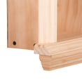 thumbnail image 5 of Boreas Recessed Solid Wood Double Toilet Paper Holder 7 x 14.5 - Unfinished, 5 of 5