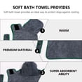 thumbnail image 5 of CTIRCHIU Dog Towelling Robe For Bath Use Superfine Absorbent Fiber 1Set, 5 of 5