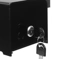 thumbnail image 4 of OULII Locked Suggestion Box Black Acrylic with Simple Design for Fundraising Use 1Set, 4 of 8