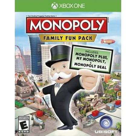 Monopoly Family Fun Pack Xbox One (Best Fun Games For Xbox One)