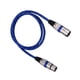 thumbnail image 2 of XLR macho a hembra enchufe equilibrio micrófono de 3 pines Cable de Audio MIC 1 metro, 2 of 8