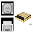 thumbnail image 3 of Colector de polvo de uñas Yinane 80 vatios aspiradora con ventilador dorado, 3 of 5
