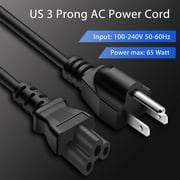 65W USB Type-C Power Adapter Charger For Dell Chromebook 3100 3400 13 3380, Latitude 5175 5179 5285 5289 5290 Laptop