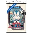 thumbnail image 3 of Sonic the Hedgehog (1991): Classic - Built For Speed Wall Poster with Magnetic Frame, 22.375" x 34", 3 of 5