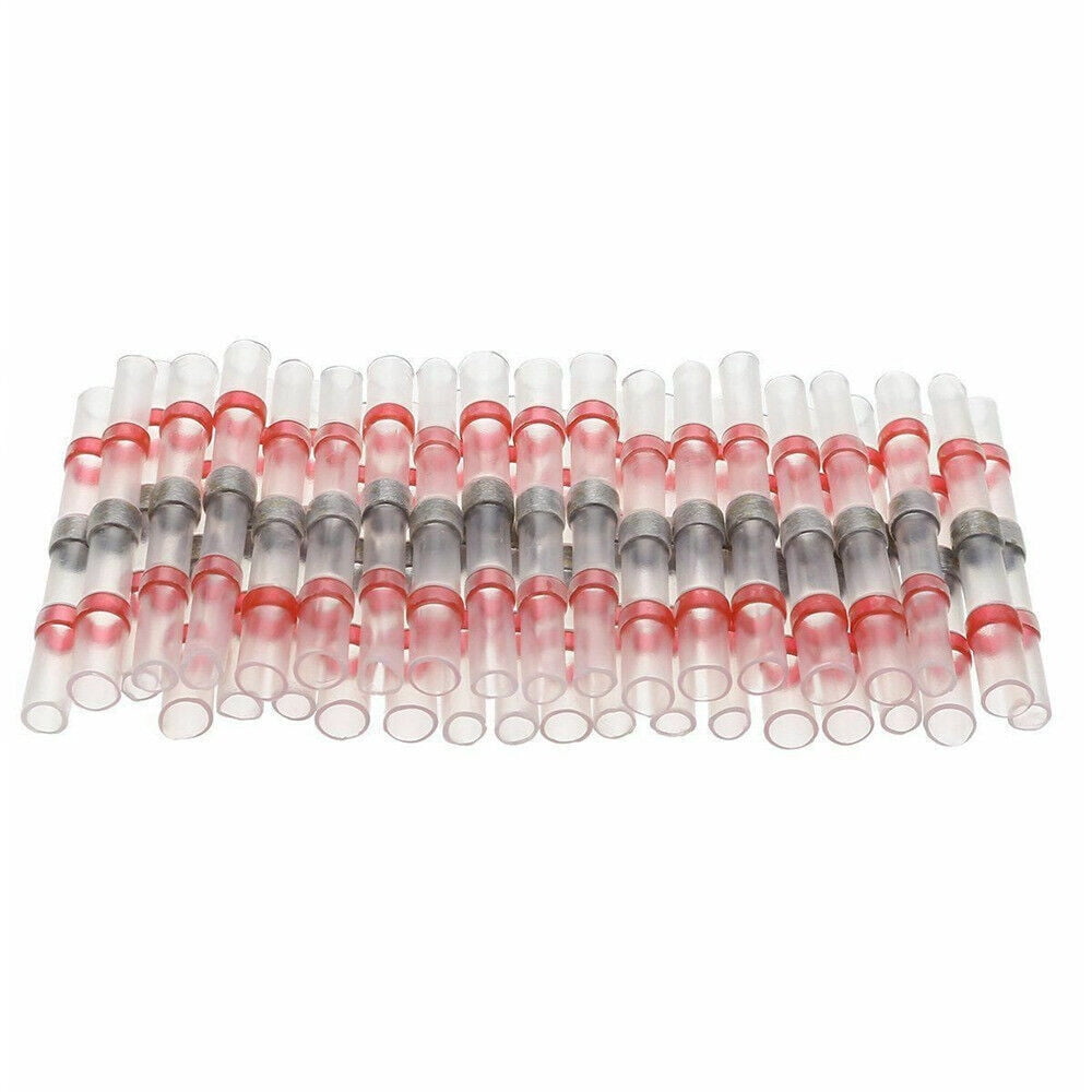 300PCS Red Waterproof Solder Seal Sleeve Heat Shrink Wire Connectors Terminals