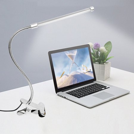 Desk Lamp Clip Light Desk Bedside Eye Study Lamp Clip Light | Walmart