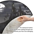 thumbnail image 2 of GZHJMY Halloween Pumkin Christmas Tree Mat, Round Christmas Tree Stand Mat Decoration for Holiday Party Home Christmas Day Ornaments Floor Door, 28.3", 2 of 6