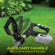 Sun Joe 24V Cordless Garden Tiller Cultivator Kit with Battery and Charger, 24V-TLR-LTE