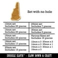 thumbnail image 2 of New Hampshire State Silhouette Wood Mini Charms Shapes DIY Craft Jewelry - No Hole - 20mm (15pcs), 2 of 7