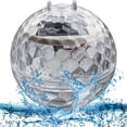 thumbnail image 2 of Solar Floating Pond Light Solar Pool Hanging Ball Light Waterproof LED Ball Light with 7 Color Changing Outdoor Automati, 2 of 6