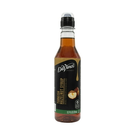 DaVinci Gourmet Single Origin Turkish Hazelnut Syrup, 375 ml