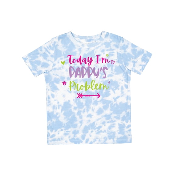 Inktastic Child Funny Today Im Pappys Problem Girls Toddler T-Shirt