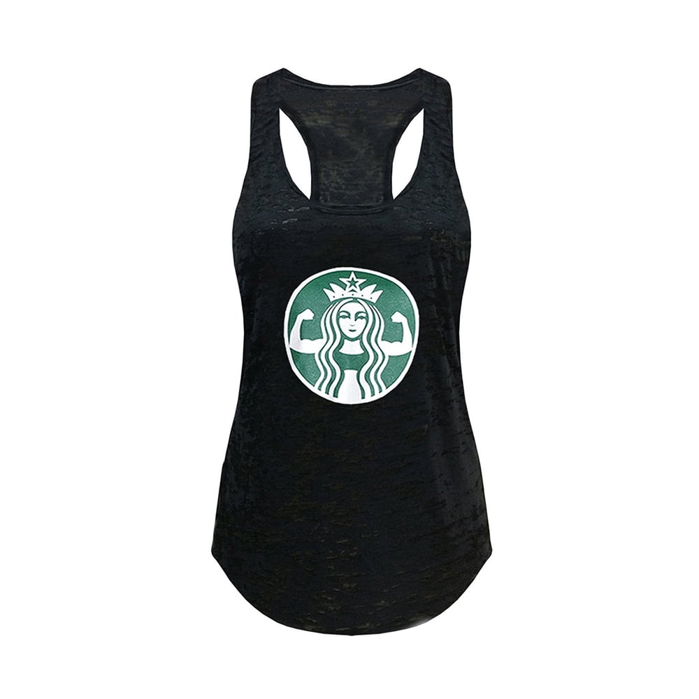 Tough Cookie Clothing Tough Cookie's Women's Starbucks Parody Workout