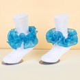 thumbnail image 2 of Girls Lace Ruffle Dress Socks Cute Princess Socks Stretch Soft Socks for School Party Holiday 6M-10Y, 2 of 4