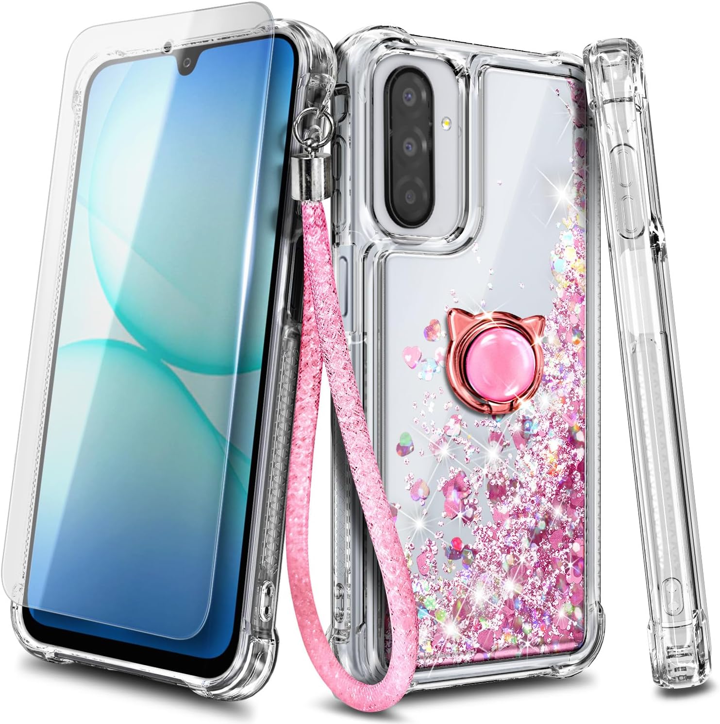NGB Supremacy Galaxy A17/A26 5G Glitter Case with Accessories photo 5