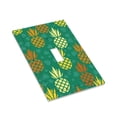 thumbnail image 3 of Kll Pineapples1 Wall Plate,Gloss Finish,Standard Size 1 - 5" X 3", Polycarbonate Thermoplastic,Electric Receptacle Plug Covers, 3 of 8