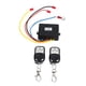 thumbnail image 1 of Kit de control remoto de cabrestante inalámbrico Sailing para camión ATV SUV 12V/24V Universal Negro, 1 of 10