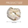 thumbnail image 3 of Double Layer Lace Hair Scrunchies Thick Updos Oversized Scrunchy Elegant Hair Rope Scrunchy Women Ponytail Holder, 3 of 8