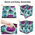 thumbnail image 4 of Alien Foldable Clothes Storage Bins with Handle 10.8"x10.5"x10.6" Large Capacity - Storage Baskets, Storage Cubes, 4 of 6