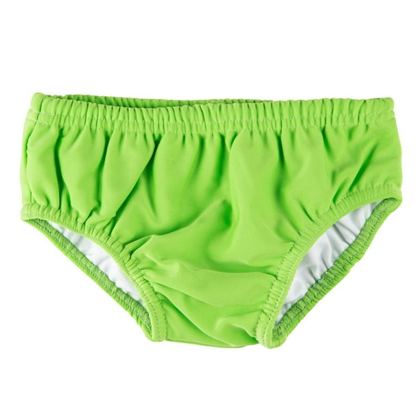 Rashoodz Unisex Cloth Reusable Toddler Boys Swim Diaper Nappy Green 2T