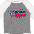thumbnail image 4 of Inktastic 4th of July Boom Squad Blue and Red Fireworks Boys or Girls Long Sleeve Baby Bodysuit, 4 of 5