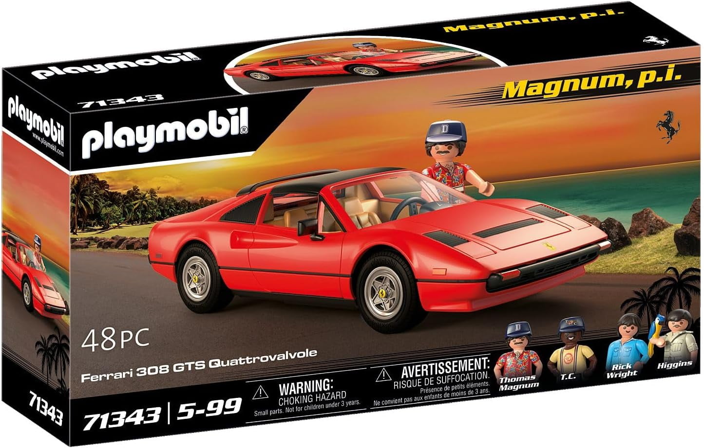 Magnum, p.i. Ferrari 308 GTS Quattrovalvole Giveaway! MSRP