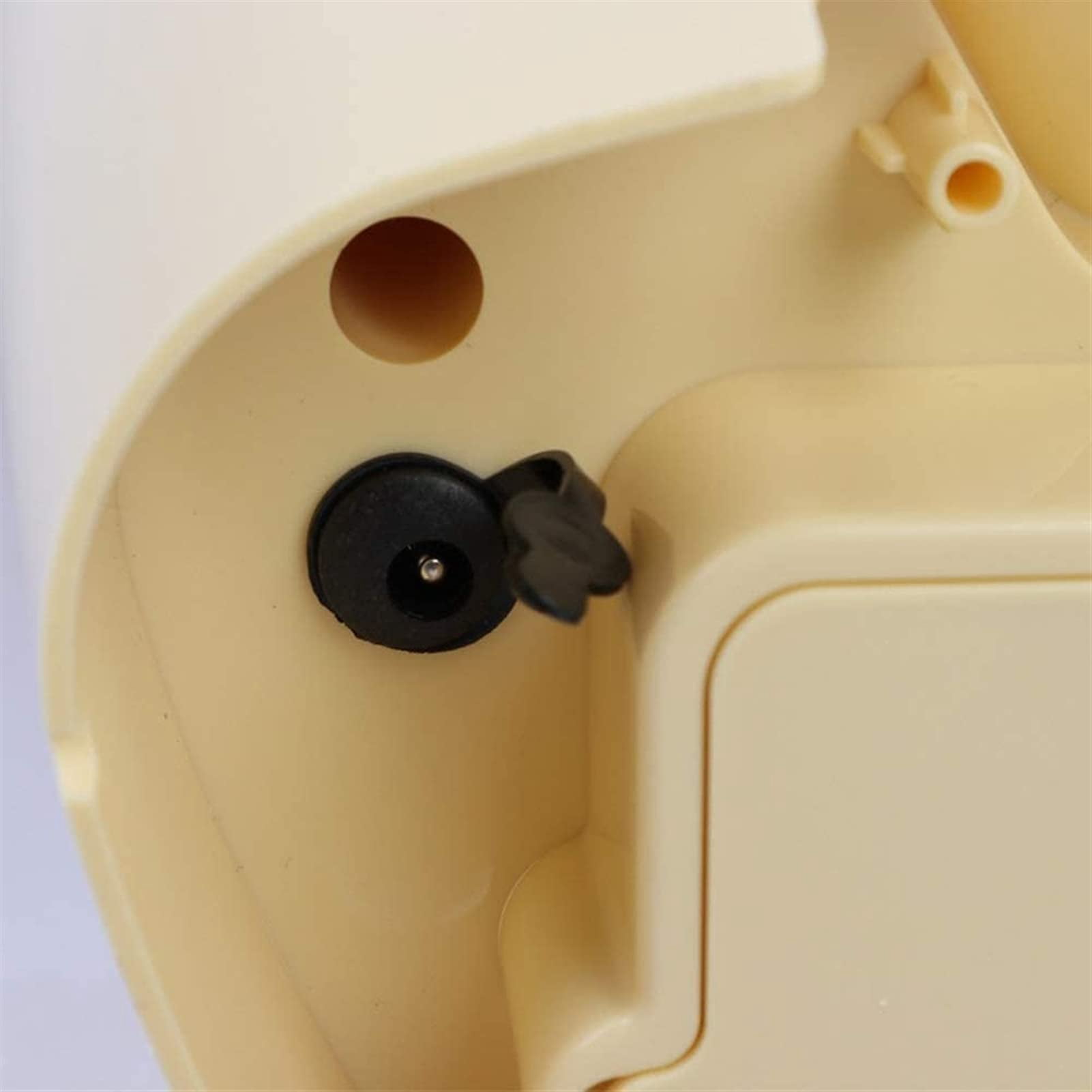 CNV Automatic Pet Feeder Feeder Food Dispenser for Cat Small Dog with Two-Way Splitter up to 6 Meals with Portion Control - Battery and Plug-in Power, Black