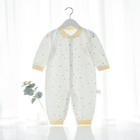

Journey Kids Baby Long Sleeve Jumpsuit Breathable Skin-friendly Fashion Clothing(Split 4 80cm)