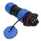 thumbnail image 3 of Conectores de aviación LP20 brida conector de alimentación impermeable enchufe macho hembra 250V, 3 of 8