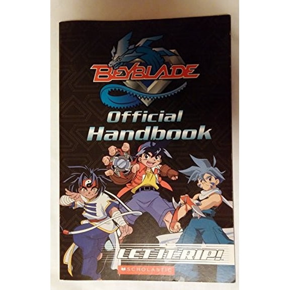 Pre-Owned Beyblade Official Handbook: Let it Rip! by J. Mackinnon (Paperback) English