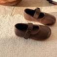 thumbnail image 2 of Girls Soft Sole Princess Shoes for Girls, Mary Jane Style Leather Shoes for Spring Summer, 2 of 8