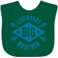 thumbnail image 3 of Inktastic Legendary Big Brother Boys Baby Bib, 3 of 4