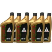 Honda Genuine OEM HP4 20W-50 Synthetic/Petrol Oil Blend 08C35-A25W0M - 6 Pack