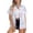 Z001-Pink, variant on Women's Hawaiian Shirts Summer Floral Tropical Print Short Sleeve Button Down Tops Beach Vacation Collar Casual Blouses