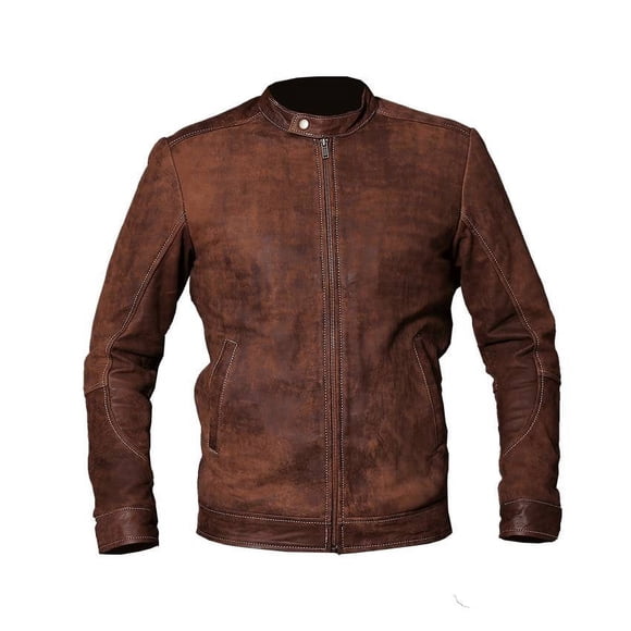 Leather motorcycle jacket Brown leather motorcycle jacket Motorcycle jackets for men Vintage leather motorcycle jacket brown biker jacket