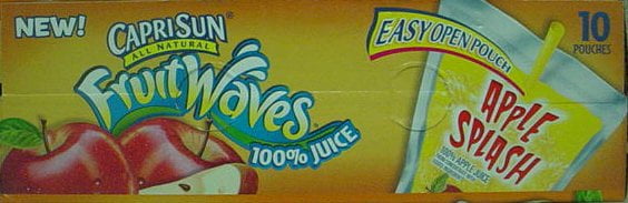 Capri Sun 100% Juice Apple Splash